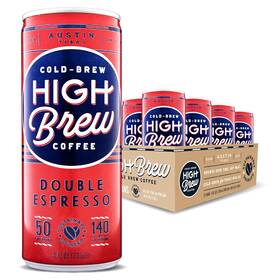 Hbc00500 High Brew Coffee Cold Protein Double Expresso 8 Oz Can 12/pack