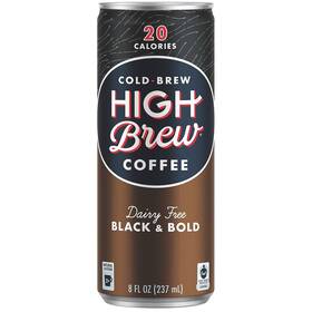 Hbc00504 High Brew Coffee Black And Bold 8 Oz. 12/pk