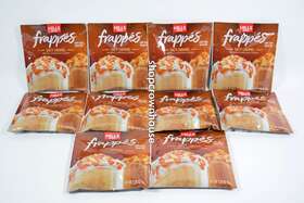 Hills Bros. 018400800724 10 Salty Caramel Frappes Cafe Style Drink Mix 2.29oz Pack 09/13/2024