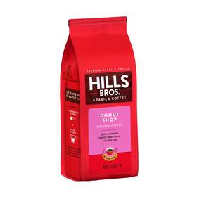 Hills Bros 018400913837 Donut Ground Coffee Light Roast 12 Oz. Bag - Slightly Sweet Smooth