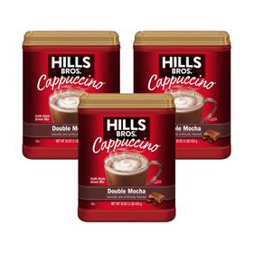 31255 Hills Bros Bros. Cappuccino Double Mocha 3-pack