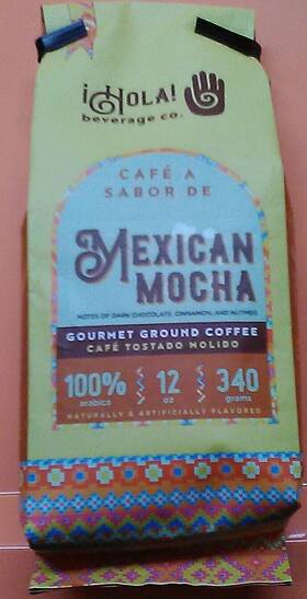 Cbl00210 Hola Company Mexican Mocha Gourmet Ground Coffee 100% Arabica 12 Oz By Beverage Co