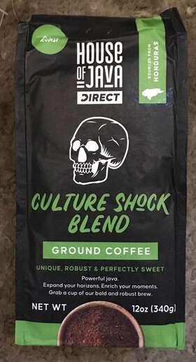 House Of Java 691430005958 Culture Shock Blend Ground Coffee 12 Oz