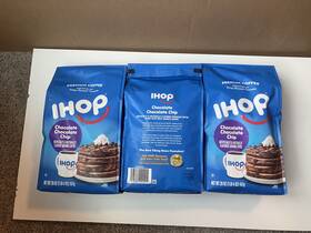 Ihop 043000092095 Chocolate Chip Flavored Ground Coffee 20 Oz Bag Lot Of 3
