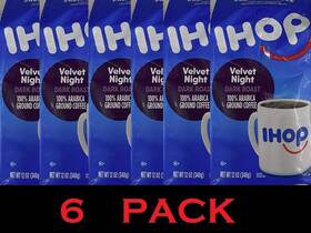 Ihop 043000093993 Velvet Night Premium Ground Coffee Dark Roast 12 Oz Bag - 6 Pack