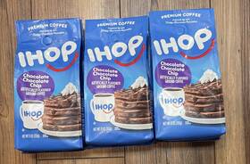 Ihop 313031630628 Chocolate Chip Flavored Ground Coffee 11 Oz Bags 3 Pack Exp 9/24