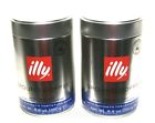 Illy 2 Pack Caffe Medium Roast Ground Coffee Blue Band 8.8 Oz Cans Canisters 733411900392