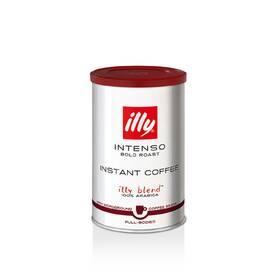 Illy 313049467421 Instant Coffee- 100% Arabica Coffee Intenso Dark Roast Warm Notes Of Co
