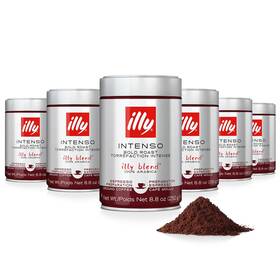 Ef3375 Illy Fba Ground Coffee Espresso - 100% Arabica 8.8 Ounce Pack Of 6