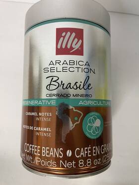 Ly10 Illy Brazil Cerrado Mineiro 250g Bb Date 01/2026 Coffee Beans