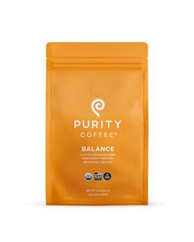 Inc. 313101210200 Balance 2/3 Decaf Medium Roast Ground Coffee 12oz Bag - Specialty-grade Mounta