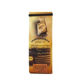 Independence Coffee Co. 810177790082 Madalyns Backyard Pecan Flavored Mellow Body Light