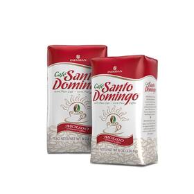 Induban 313056675642 Caf Santo Domingo 8 Oz Bag Ground Coffee Medium Roast - Product From The Dom