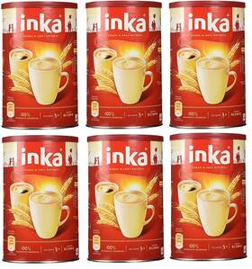 Inka Corp. 445015198176 Roasted Grain Coffee Kawa Zbozowa Pack Of 6 - 200 Gram Cans