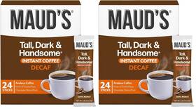 Ib-845000 Intelligent Blends Lp Mauds Dark Roast Decaf Instant Coffee 24 Ct 100% Arabica Hot
