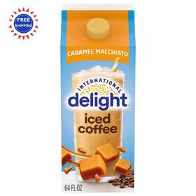 10041271018278 International Delight Iced Coffee Caramel Macchiato Liquid 64 Fl Oz Vehicle