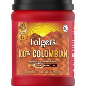 2550000228 J.m. Smucker Company Folgers 100% Colombian Medium Roast Ground Coffee 10.3 Ounces