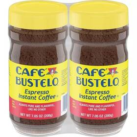 J.m. Smuckers 074471011148 Cafe Bustelo Instant Coffee 2pk 7.05oz