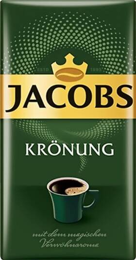 Jacobs 000508010040 Kronung Ground Coffee 500 Gram / 17.6 Ounce Pack Of 12