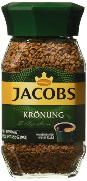 4347892620 Jacobs German Coffee 3.52 Ounce Glass Jar Pack Of 1 Premium Morning Brew