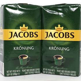 Jacobs 711000672822 Kronung Ground Coffee 17.6oz/500g Each Medium Strength Bb 8/2025