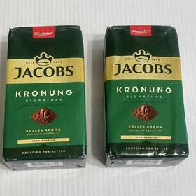 Jacobs 711000708651 Kr Nung Signature Kaffee Gemahlen 500g 100% Arabica Volles Aroma 2 Bags