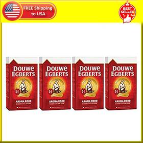 Jacobs Douwe Egberts 705353136771 Aroma Rood Ground Coffee 17.6-ounce Pack Of 4