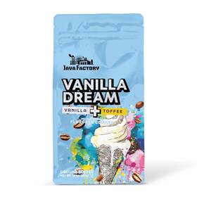 Java Factory 810683022837 Vanilla Dream Flavored Ground Coffee Bag And Butter Toffee Brew Ma