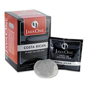 Jtc30406 Java One Coffee Pods Estate Costa Rican Blend Single Cup 14/box 30400