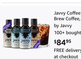 Javvy 850057798708 4 Pack Variety Coffee Concentrate 35 Servings Perfect For Hot Or Iced
