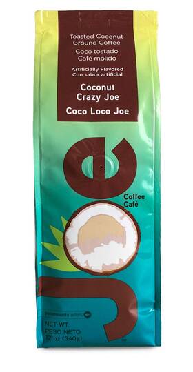 Joe Knows Coffee 744759707109 Coconut Crazy 12 Oz Bag Medium Roast