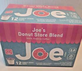 Joe S 022944216323 Joes Coffee Single Cup 12 Donut Store Blend Knows