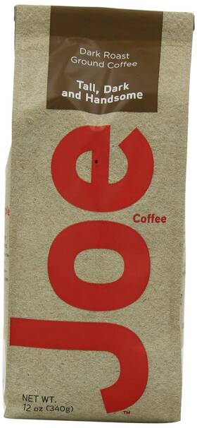 Synchkg037626 Joe Tall Dark And Handsome Ground Coffee 12 Ounce Bag