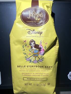 Joffrey 686198424615 S Disney Coffee Belle Storybook Brew Cream And Hazelnut 11oz