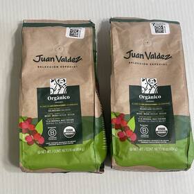Juan Valdez 855413003892 Organic Bean Coffee 16 Oz - Balanced Roast Organico 2 Bags