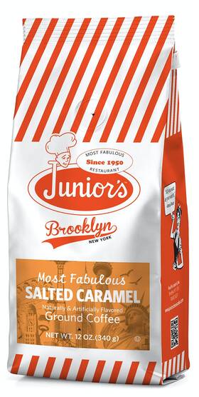 Juniors 024515301858 Most Fabulous Ground Coffee 12 Oz Salted Caramel 1 Bag
