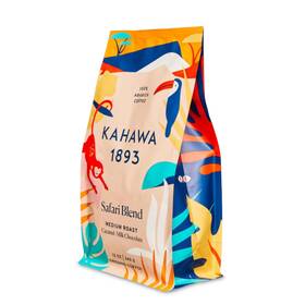 Safa12g Kahawa 1893 Ground Coffee Medium Roast Safari Blend 12 Oz - As Seen On Shark Tank High A