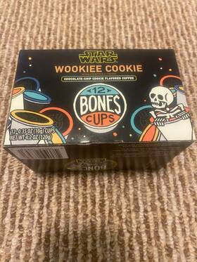 Keurig 810036268431 Bones Star Wars K Cups Chocolate -chip Cookie Flavored Coffee