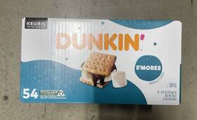 Keurig 881334017885 Dunkinft Sftmores Ground Coffee Medium Roast K-cup Pods 54 Ct. Exp. 5/26