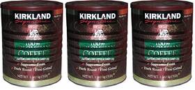 Kirkland 096619253470 Signature 100% Colombian Coffee 9 Lb