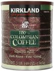 Kirkland Signature 100 Colombian Coffee Supremo Bean Dark Roast-fine Grind 3 Pound 788346064770