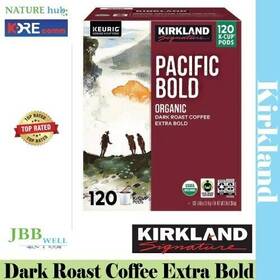 Kirkland Signature 629722566887 Coffee Organic Pacific Bold K-cup Pod 120-count