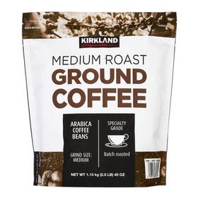 Kirkland Signature 705353471575 Medium Roast Coffee 40 Oz