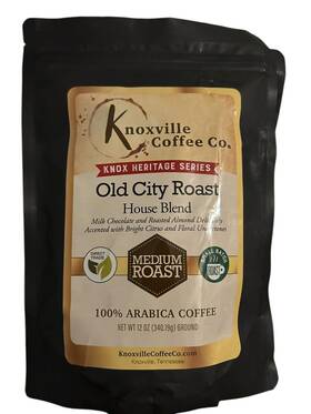 Knoxville Coffee Company 196852319947 12 Ounces Old City Roast Medium 100% Arabica