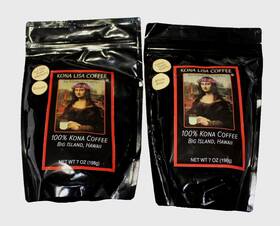 Kona Lisa 860000460682 Lot 2 100% Coffee Big Island Hawaii - Ground And Whole Bean