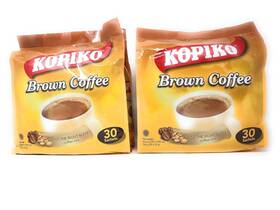 Kopiko 313105087006 Instant 3 In 1 Brown Coffee 30 Packets/bag 26.5 Oz Per Pack Of 2