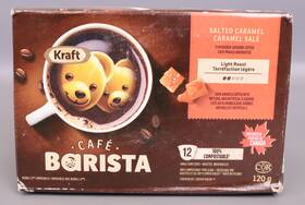 Kraft Cafe 068100904406 Barista Salted Caramel Light 12 K-cups 120g/4.2 Oz Exp 07/24/24