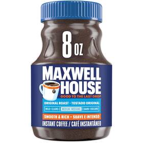00043000082713 Kraft Heinz Maxwell House The Original Roast Instant Coffee 8 Oz Jar