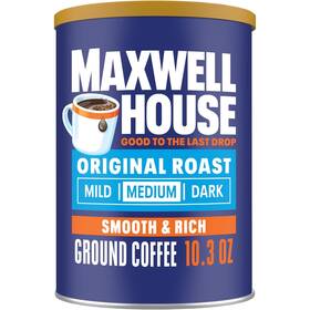 Kraft-heinz 705353063077 Maxwell House Original Roast Ground Coffee 10.3 Oz Canister