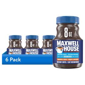 Kraft Heinz Company 445004884899 6 Pack Maxwell House Original Roast Instant Coffee 8 Oz Jar